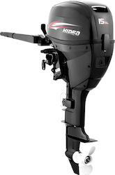 HIDEA HDF15HES-IB Short Neck Gasoline 4 Stroke Outboard Engine