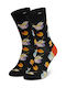 Happy Socks Unisex Κάλτσες με Σχέδια Μαύρες