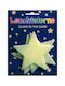 BSB Kinder Wandsticker Wand Leuchtend Big Stars 3Stück