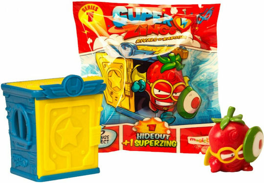 AS Миниатюрна играчка Superzings Серия 1 Тайно Скривалище SuperZings за 3+ Години 12см.