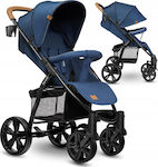 Lionelo Annet Plus Kinderwagen Geeignet für Neugeborene Blue Denim 10.36kg