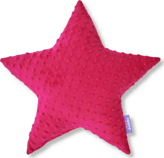 Jukki Dekokissen für Wiege Minky Fuchsie 40x40cm 703-0515-0614