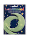 BSB Autocolant Decorativ pentru Copii Perete Fluorescent Moon 2buc