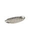 Inart Glass Rectangular Decorative Tray Silver 51x29x8cm