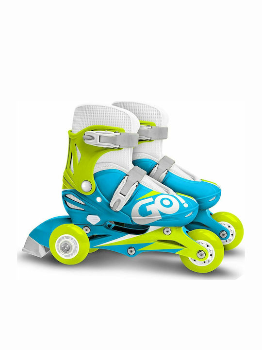 Stamp Inline Adjustable Blue Children's Rollers