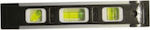 773011 Spirit Level Aluminum Magnetic 22.5cm with 3 Eyes