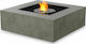 Ecosmart Fire Base 40 Επιδαπέδιο Τζάκι Βιοαιθανόλης Εσωτερικού / Εξωτερικού Χώρου Natural 100x100x33.9cm