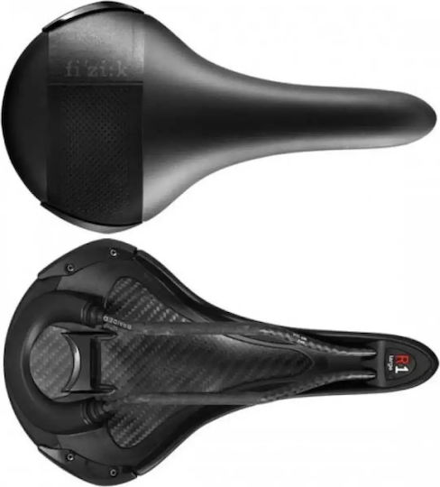 Fizik Aliante R1 Large 2019 Σέλα Ποδηλάτου Carbon Μαύρη 275 x 152 mm