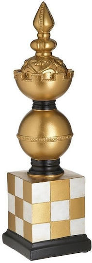 Inart Decorative Chess Piece made of Plastic 12x12x39cm 1pcs