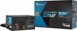 Seasonic G12 GC 550W Black Computer Power Supply Full Wired 80 Plus Gold