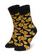 Happy Socks Unisex Sock with Design Black