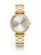 Mini Focus Women's Watch with Gold Metal Bracelet