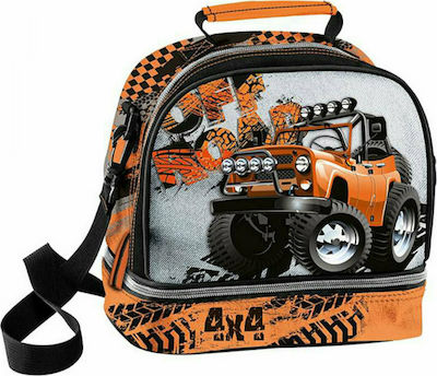 Graffiti Schulter-Lunch-Tasche Orange L22 x B16 x H20cm