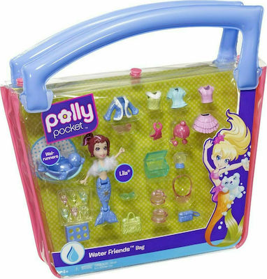 Mattel Miniatur-Spielzeug Water Friends Bag Polly Pocket für 4+ Jahre