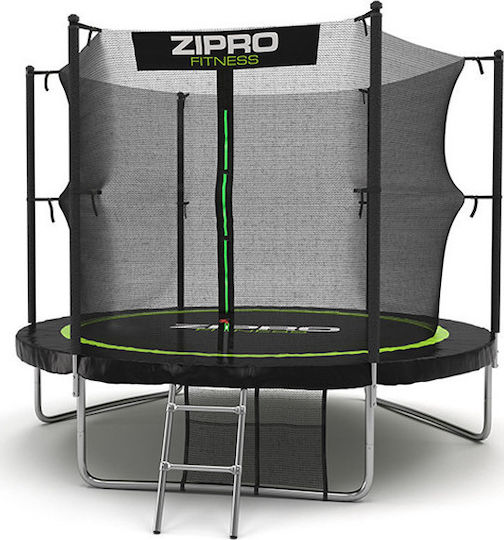 Zipro Jump Pro Outdoor Trampoline Diameter 252cm With Protective Net & Ladder