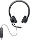 Dell WH3022 Pro Stereo Headset On Ear Multimedia Ακουστικά με μικροφωνο και σύνδεση USB-A
