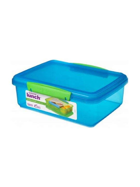 Sistema Plastic Lunch Box 31712 Blue 2000ml