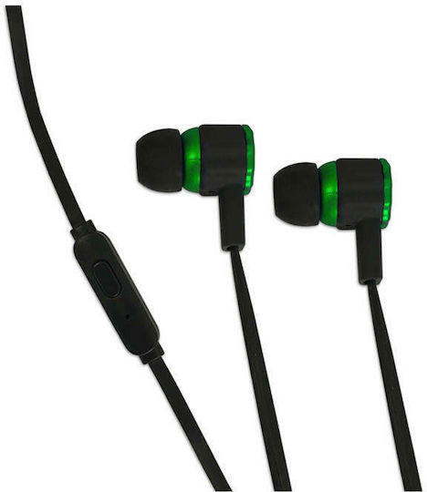 Esperanza Viper In-ear Handsfree με Βύσμα 3.5mm Πράσινο