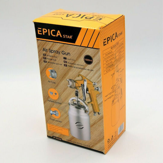 Epica Star Πιστόλι Βαφής Αέρος Κάτω Δοχείου 2mm