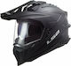 LS2 MX701 Explorer Matt Black Motorcycle Helmet Motocross DOT ECE 22.05 1300gr