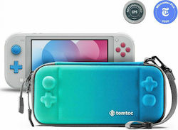 tomtoc Fabric Switch Lite Controller Carrying Case Turquoise