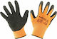 Neo Tools Arbeitshandschuhe Orange Latex/Polyester