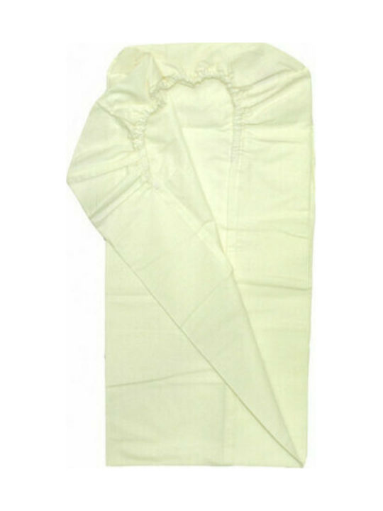 Baby Star Fitted Green 72x100cm
