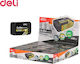Deli Radiergummi-Set für Bleistifte Infinite 30Stück Schwarze