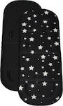 Bebe Stars Κάλυμμα Καροτσιού Διπλής Όψης 34x80εκ. Black Stars