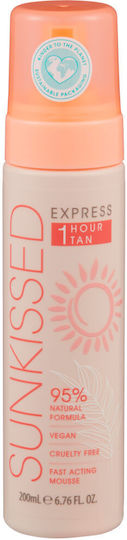 Sunkissed Express 1 Hour Self Tanning Mousse Σώματος 200ml