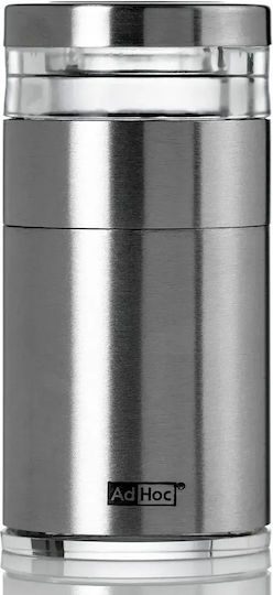 Ad Hoc Molto Set Manual Râșnițe Condimente Inox în Culoare Argintiu 9cm 1buc