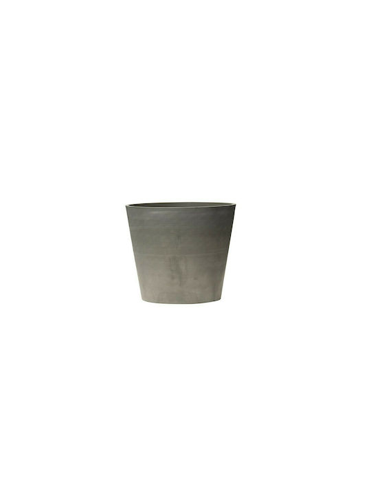 ArtPlast Κωνική Flower Pot 40x34cm in Gray Color ATC.040.SB.GC