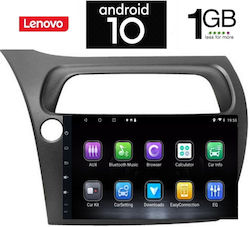 Lenovo Car-Audiosystem für Honda Bürgerlich 2006-2012 mit Klima (Bluetooth/USB/AUX/WiFi/GPS) mit Touchscreen 9" IQ-AN X5674_GPS