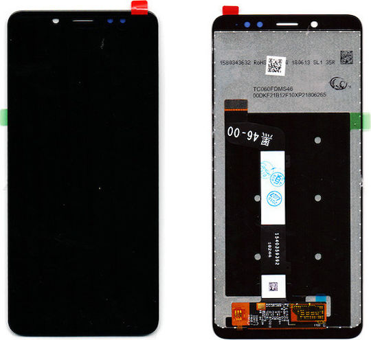 Οθόνη Grade A με Μηχανισμό Αφής για Redmi Note 5 (Μαύρο)