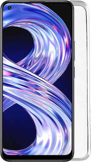 Volte-Tel Slimcolor Air Back Cover Silicone Transparent (Realme 8/8 Pro)