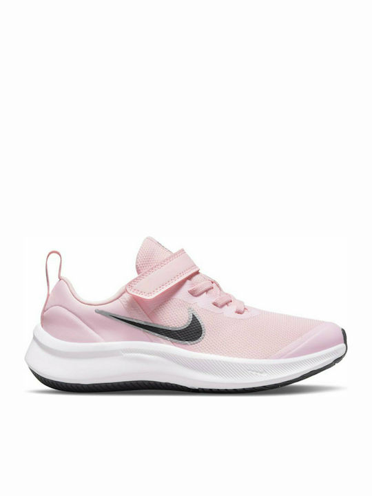 Star Runner Star Runner 3 Kids Sports Shoes Running with Hoop & Loop Closure Pink Foam / Black