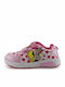 MIN1246 Kids Sneakers with Scratch Pink