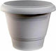 Plastona Festone Campana Blumentopf 24x20cm in Gray Farbe 10.04.0324Α