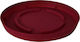 Atmosphera Farfurie Pot Plastic Passion Red 23x23buc 10.01.00D23PR
