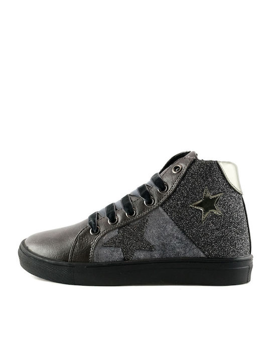 Kids Sneakers High Gray