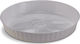 Atmosphera Ionian Round Plate Pot Plastic White 36x36cm 10.04.0162AD