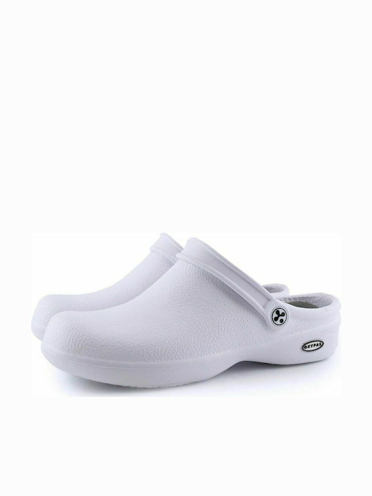 Oxypas Bestlight1 Clogs White