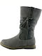 Meridian Kids Boots with Zipper Gray