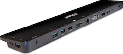Club3D USB-C Docking Station με HDMI/DisplayPort 4K PD Ethernet (CSV-1564W100) Club3D USB-C Docking Station με HDMI/DisplayPort 4K PD Ethernet (CSV-1564W100)