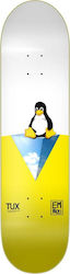 Emillion Art Series Skate Deck Tux 8" Skateboard Kurzboard Gelbes