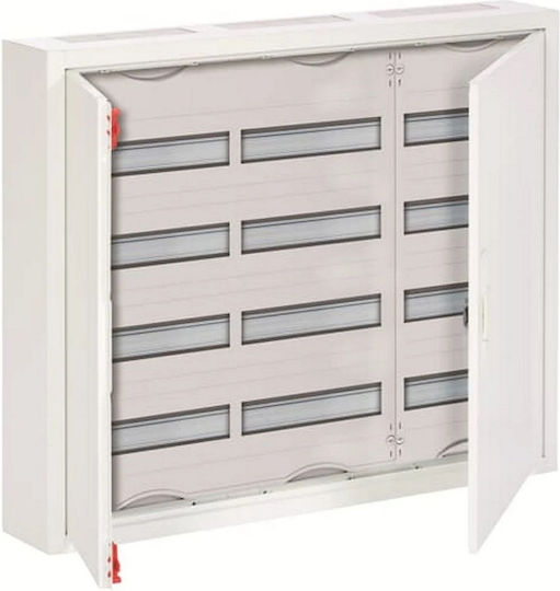 Abb Wall Mounted Waterproof Electrical Fuse Box 4 Rows 36 Elements P800xH650xD160mm