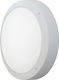 Heronia Ceiling Mount Light Bathroom 18cm White with Socket E27