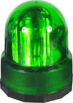 Φάρος Μαγνητικός Στρογγυλός 12V - Πράσινο