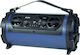 Karaoke Speaker with Wired Microphone FT999 Blue