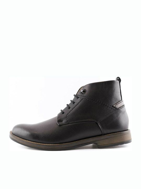 Fentini 85 Men's Leather Boots Black